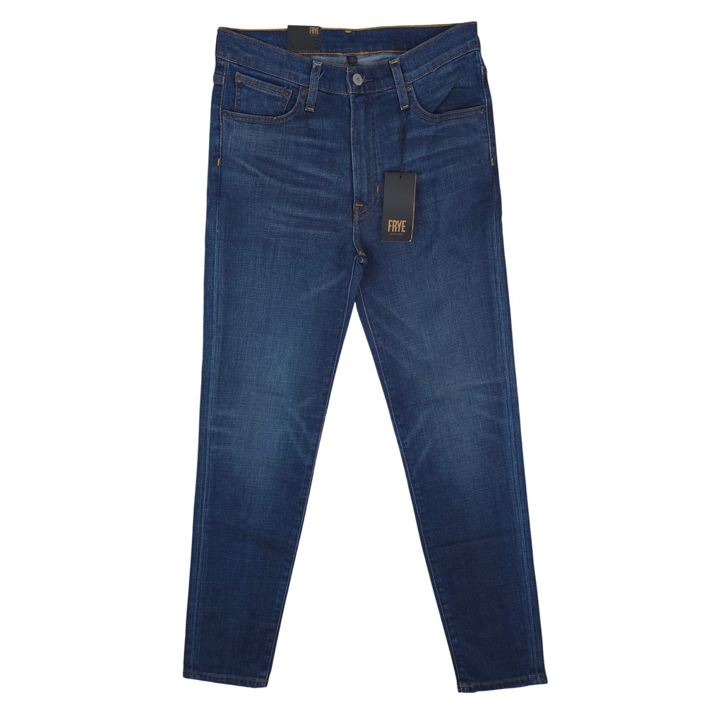 Frye Addie Skinny Jeans Womens 29‎ (30x30) Mid Rise Laney Indigo Stretch Denim